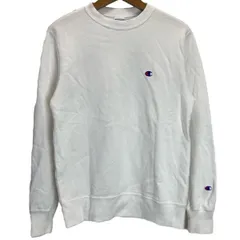 Champion　スウェット　トレーナー　クルーネック　プルオーバー　ワンポイント　古着