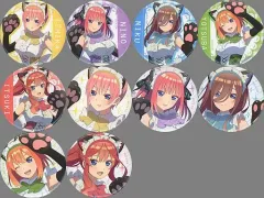 【中古】バッジ・ピンズ 全10種セット 缶バッジ 「映画 五等分の花嫁 ガチャっと缶バッジ」