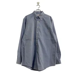 Brooks Brothers 長袖 無地シャツ L ブルー ブルックスブラザーズ ボタンダウン 古着卸 アメリカ仕入 a603-5638
