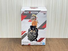 미개봉품 밴프레스트 다루마이즈고드(T셔츠:오렌지) Crazy Raccoon 모니터 탑 피규어 -다루마이즈고드-