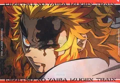 【中古】クリアファイル 煉獄杏寿郎(炎) ランチョンマットケース 第ニ期後半 「劇場版 鬼滅の刃 無限列車編×ufotable Cafe  第二期 後半」