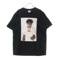 SUPREME (シュプリーム) 23AW NBA Youngboy Tee ヤングボーイ フォトプリント 半袖Tシャツ ブラック