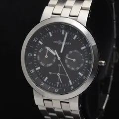 稼働品 TRUSSARDI SPORT メンズ腕時計 クロノグラフ 黒文字盤 2025年最新】トラサルディ スポーツ 時計の人気アイテム - メルカリ
