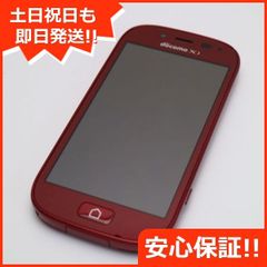 美品 F-06F らくらくスマートフォン3 レッド 即日発送 スマホ FUJITSU DoCoMo 本体 白ロム 土日祝発送OK 05000