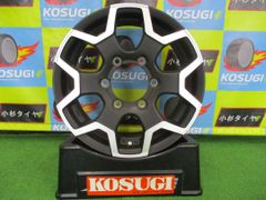 ユーロデザイン シューティングライダー　6J-15　6H139.7　+43　NV350キャラバン　中古ホイール　4本　【Y34　大和店】