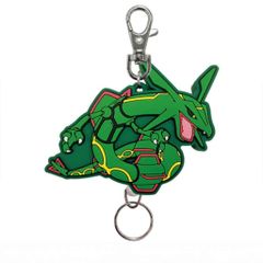 ポケモン　ラバーリールキーホルダー　レックウザ