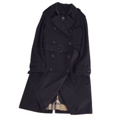 u*6様 BURBERRY BLACK LABEL カシミヤ 銀ボタン ウールコ - メルカリ
