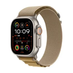 Apple Watch Ultra 2（GPS + Cellular）- 49mmナチュラルチタニウムケース ＋ タンアルパインループのサムネイル