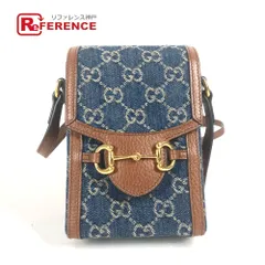 GUCCI グッチ ショルダーバッグ ホースビット 1955 ミニバッグ 625615 デニム