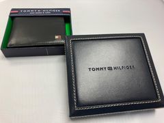 【訳あり品】TOMMY HILFIGER メンズ 二つ折り財布