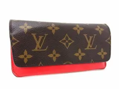 ルイヴィトン メガネケース 赤 レッド(超美品)⭐️ LOUIS VUITTON ルイ・ヴィトン 小銭入れ 赤 財布