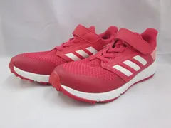 キッズ シューズ 　スニーカー　ジュニア  子供靴  アディダス adidas アディダスファイト EL K  スポーツ カジュアル 運動靴  ベルクロ  FW7295   ピンク　23.5㎝