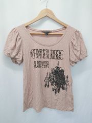 ◇ ⊂ EPOCA エポカ 半袖 Tシャツ カットソー サイズ40 ピンクベージュ系 レディース E  【1411130009358】