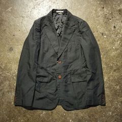COMME des GARCONS HOMME PLUS 25ss 定番 エステル縮絨 2Bジャケット M 2025ss AD2024 コムデギャルソンオムプリュス ポリ縮 縮絨 PZ-J007