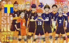 【中古】キャラカード 烏野高校ver. Tカード 「ハイキュー!!」