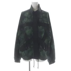 ケンゾー KENZO タイダイ柄 ブルゾン ナイロンジャケット S 緑 黒 グリーン ブラック /DF ■OSのサムネイル