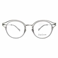 未使用 ヨウジヤマモト YOHJI YAMAMOTO メタル レイヤード フレーム 眼鏡 サングラス アイウェア 19-0043-3 グレー シルバー メンズのサムネイル