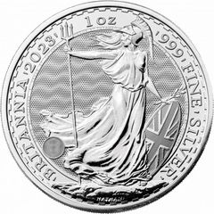 イギリス ブリタニア 2ポンド銀貨 1オンス 2021年 - メルカリ