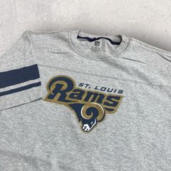 US古着 NFL フットボール ST.Louis RAMS ラムズ Tシャツ XL グレー