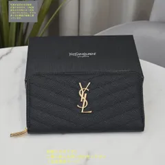超美品 サンローラン 折り財布 SAINT LAURENT サンローラン 財布 二つ折り モノグラム