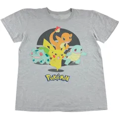 古着 POKEMON ポケモン アニメ キャラクタープリントTシャツ メンズM相当/eaa552262