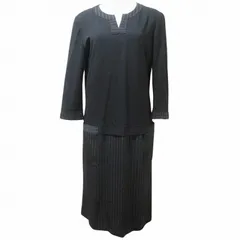 レリアン　タグ付未使用　ネミカ　ふんわり袖ロングワンピース　ネイビー レリアン タグ付未使用 ネミカ ふんわり袖ロングワンピース