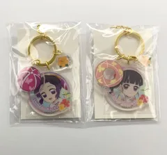【未開封】 鬼滅の刃 栗花落カナヲ 胡蝶しのぶ アクリルキーホルダー コンビチャーム 【まとめ売り】
