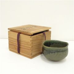 谷口良三』 蒼釉 ぐい呑み 盃 共箱 共布 ビンテージ品 - メルカリ