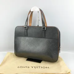 ▲ LOUIS VUITTON モノグラムマット マルデンブリーフケース LOUIS VUITTON モノグラムマット マルデン ブラック ブリーフケース
