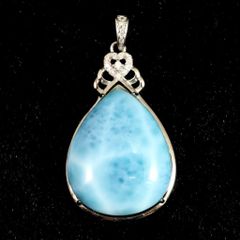 大幅値下げ 貴重 ラリマー ドロップ 13g jewelry - メルカリ