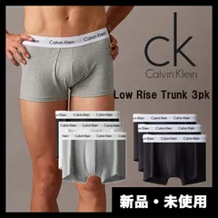 Calvin Klein/カルバンクライン Low Rise Trunk 3pk コットン ストレッチ ボクサーパンツ 3 枚パック / 77151685