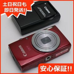 美品 IXY 120 レッド 即日発送 デジカメ Canon 本体 土日祝発送OK 05000