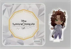 【中古】コースター レオナ・キングスカラー アクリルスタンドコースター＜サバナクロー寮＞ 「ディズニー ツイステッドワンダーランド×OH MY CAFE(2023)」 ドリンクメニュー有償特典