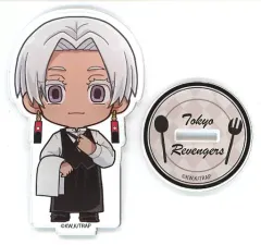 【中古】アクリルスタンド・アクリルパネル 黒川イザナ 「東京リベンジャーズ×PRINCESS CAFE アクリルスタンド カフェ衣装ver.(B)」