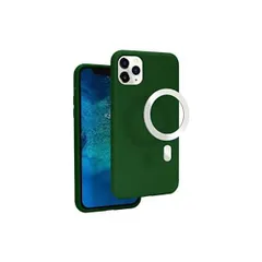 VECI iPhone 11 Pro Max マグネットケース、マグセーフアクセサリー対応、シリコン素材、内蔵マグネット [MagSafe]