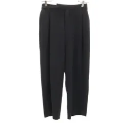 URBAN RESEARCH DOORS アーバンリサーチドアーズ クロップドパンツ 36 ブラック レディース 古着