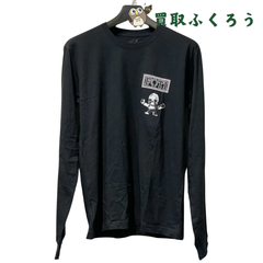 【新品】クロムハーツ Chrome Hearts　FOTI SCROLL　ロンＴ 　フォティスクロール ハリス ティーター　ブラック　サイズL　マルチカラー 長袖