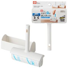 レック 激落ちくん 粘着クリーナー ハンディ ( 置くだけ 自立ケース付き ) スゴ技カット カーペットクリーナー