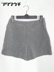 ◇ Adam et Rope アダム エ ロペ ウール サイドジップ ショート パンツ サイズ36 グレー レディース 【中古】 【1002800459032】のサムネイル