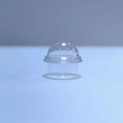 ミニチュア　NO-35　透明カップ容器　半球 蓋付き　10枚入れ