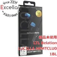 [bn:14] LUCILLA　Type-Cイヤホン　HPMTCLU01BL　ブルー