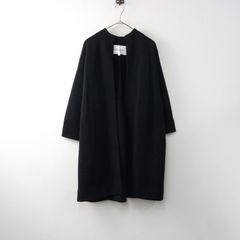 2022AW パドカレ pas de calais ウールドットプリントシワ加工 プルオーバー  36/ブルー カットソー 水玉【2400014499667】 pas de calais - 2022AW パドカレ pas de calais ウールドット