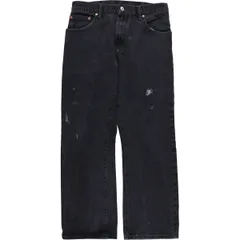 古着 リーバイス Levi's 517 ブラックデニム ブーツカットデニムパンツ メンズw32相当/eaa565028