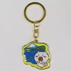 【中古】キーホルダー ちいかわ(温泉まんじゅう) ご当地ダイカットキーホルダー 「ちいかわ なんか小さくてかわいいやつ」 箱根限定