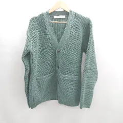 ◇ ⊇ MEN'S MELROSE メンズ メルローズ 長袖 カーディガン サイズ3 グリーン メンズ E  【1501160024206】