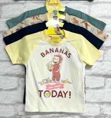 ◾️おさるのジョージ◾️Curious George キッズ Tシャツ 4枚セット 90㎝【69052】