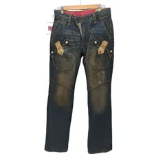美品　TOUGH jeans mith　32 Y2K　ジーパン　ダメージ Vintage y2k Tough Jeansmith Japanese Style Denim Pants | eBay