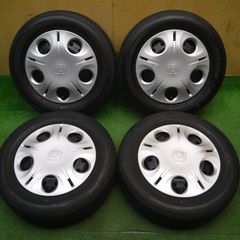 [送料無料] 4本価格！21年★ホンダ ライフ 純正 スチール 155/65R13 ブリヂストン ネクストリー エコピア 13インチ PCD100/4H★4122509Hノ