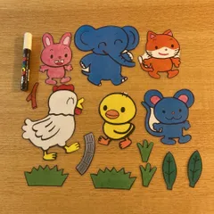 すぐに使えます☆ ひよこちゃんのいいないいな ペープサートのサムネイル
