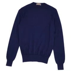 美品 クルチアーニ CRUCIANI ニット セーター クルーネック ロングスリのサムネイル